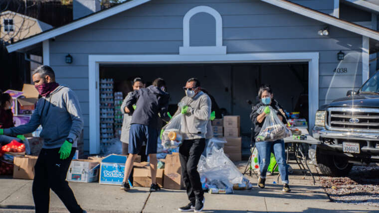 Special Thanksgiving food pantry